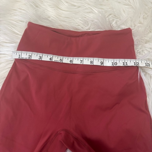 Alphalete Pulse Surge Leggings- Tartan Red - Picture 15 of 15